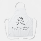 Fett & Funny Koch Schürze (Vorderseite)