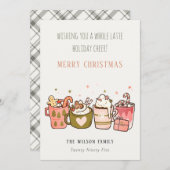 Fett Funny Whole Latte Kaffee Heiligen Weihnachten (Vorne/Hinten)