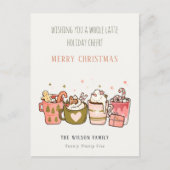 Fett Funny Whole Latte Kaffee Heiligen Weihnachten (Vorderseite)