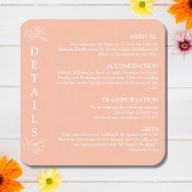 Fett Gebrülltes Rosa Hochzeitsdetails