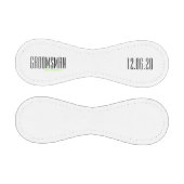 Fett gedruckte Buchstaben "Trauzeuge" Custom Weddi Baseball (Paneele)