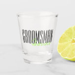 Fett gedruckte Buchstaben "Trauzeuge" Custom Weddi Schnapsglas<br><div class="desc">Personalisierte Geschenke für Ihre Hochzeitsfeier.</div>