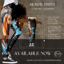 Fett gedruckte Leggings