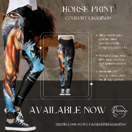 Fett gedruckte Leggings