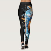 Fett gedruckte Leggings (Rückseite)