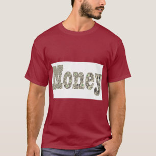 Fett gedrucktes Geld-T-Shirt für Trendsetter T-Shirt