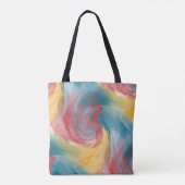 Fett gefärbte Krawatte Farbfarben Farbfarbenfroh W Tasche (Rückseite)