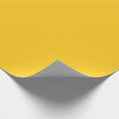 Fett-gelbes Schleifpapier Geschenkpapier (Ecke)