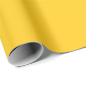 Fett-gelbes Schleifpapier Geschenkpapier (Rolleneckpunkt)