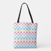 Fett Genderflux Pride Flag Punkte Tasche (Rückseite)