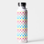 Fett Genderflux Pride Flag Punkte Trinkflasche (Links)