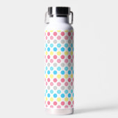 Fett Genderflux Pride Flag Punkte Trinkflasche (Vorne)