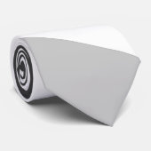 fett geometrisch-monochrome Retro-abstrakte Kunst Krawatte (Gerollt)