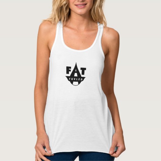 Fett gespeist - Tank Women Top (Vorderseite)
