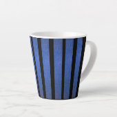 Fett gestreifter Kaffeebecher Latte-Mug Milchtasse (Rechte Ecke)