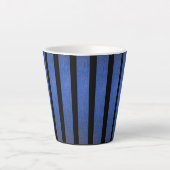 Fett gestreifter Kaffeebecher Latte-Mug Milchtasse (Vorderseite)