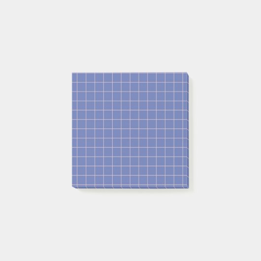 Fett gestuftes Design des elektrischen blauen Prüf Post-it Klebezettel (Vorderseite)
