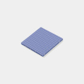 Fett gestuftes Design des elektrischen blauen Prüf Post-it Klebezettel (angewinkelt)