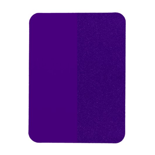 Fett geteilte Lila, flexible Foto-Magnet Magnet (Vertikal)