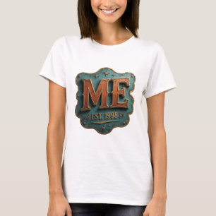 Fett Gold ABSTRACTE KUNST Moderne Gestaltung T-Shirt