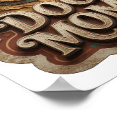 Fett Gold HUNDEMUTTER Poster (Ecke)