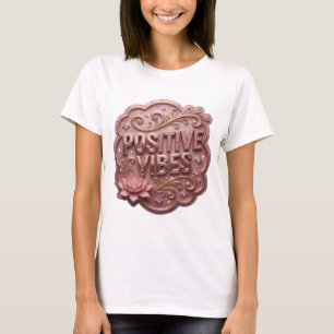 Fett Gold POSITIVE VIBES Shirt Design
