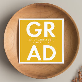 Fett-Grad-Gelb-Abschluss Serviette