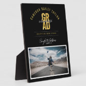 Fett-GRAD-Klasse der Foto-Graduationspartei 2025 Fotoplatte (Seite)