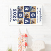 Fett Grad Personalisiert 5 Foto Collage Abschluss Banner (Insitu)