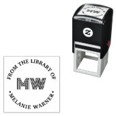 Fett Grafik 2 Anfangsbuchname Permastempel (Beispiel)