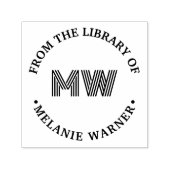 Fett Grafik 2 Anfangsbuchname Permastempel (Design)