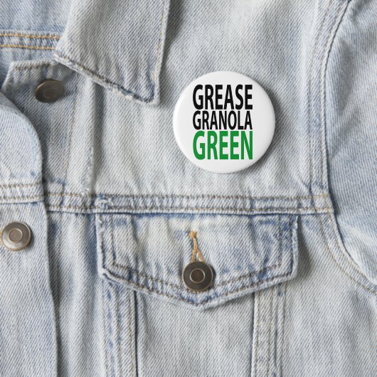 Fett, Granola, GREEN! Button (Beispiel)