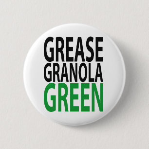 Fett, Granola, GREEN! Button