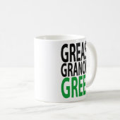 Fett, Granola, GREEN! Kaffeetasse (VorderseiteRechts)