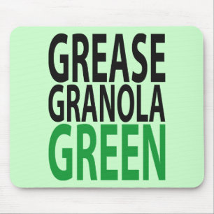 Fett, Granola, GREEN! Mousepad