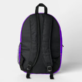 Fett Gym Sport Backpack Bedruckter Rucksack (Rückseite)