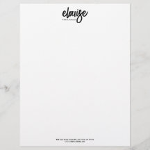 Fett handgeschriebenes Brush-Skript