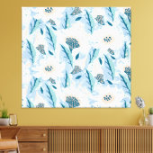 Fett handgestrichen Vintag Leinwanddruck (Insitu (Wohnzimmer))