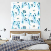 Fett handgestrichen Vintag Leinwanddruck (Insitu (Schlafzimmer))