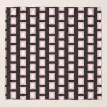 Fett hellrosa und weiß Funky Retro