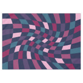 Fett hintereinander Prüfmuster Tischdecke (Vorderseite (Horizontal))