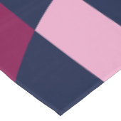 Fett hintereinander Prüfmuster Tischdecke (Schrägansicht)