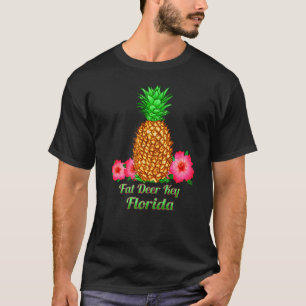 Fett Hirsch Key Florida Ananas T-Shirt