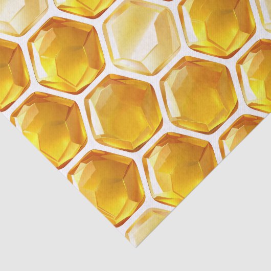 Fett Honeycomb Muster Decoupage Seidenpapier (Ausschnitt)