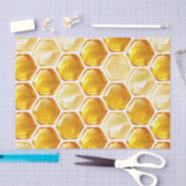 Fett Honeycomb Muster Decoupage Seidenpapier (Handwerk)