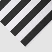 Fett Horizontale Schwarz-Weiß-Streifen Seidenpapier (Ausschnitt)