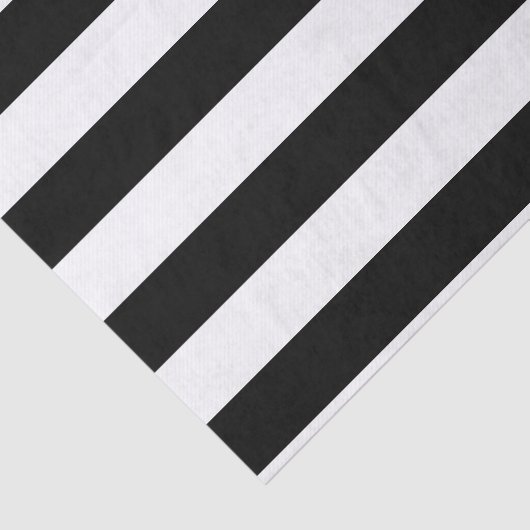 Fett Horizontale Schwarz-Weiß-Streifen Seidenpapier (Ausschnitt)