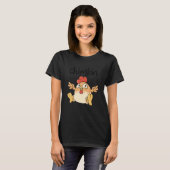 Fett Hühnchen Chimkin Hühnchen T-Shirt (Vorne ganz)