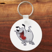 Fett-Hund-Schlüsselanhänger Schlüsselanhänger (Vorderseite)