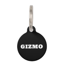 Fett Individuelle Name Black Dog